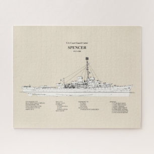 USCG Cutter Spencer wpg-36 - SBD Legpuzzel