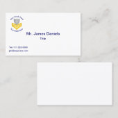 USCG First Class Petty Officer Visitekaartje (Voorkant / Achterkant)