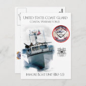 USCG Inshore Boat Unit IBU-53 Briefkaart (Voorkant / Achterkant)