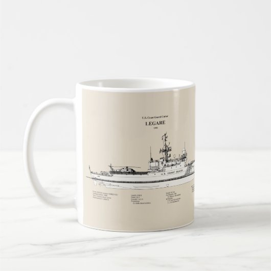 USCG Legare wmec-912 - SBD Koffiemok (Links)