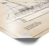 USCG Lighthouse Tender Columbine - SBD Foto Afdruk (Hoek)