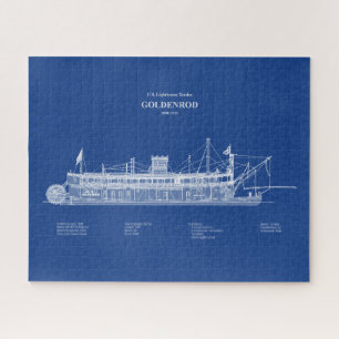 USCG Lighthouse Tender Goldenrod - ABD Legpuzzel