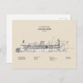 USCG Lighthouse Tender Goldenrod - SBD Briefkaart (Voorkant / Achterkant)