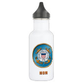 USCG mam aangepaste waterfles (18 oz) (Links)