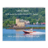 USCG On & Above The Hudson River 2023 Calendrier (Protection)