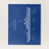 USCG Roger B. Taney whec-37 - ABD Legpuzzel (Verticaal)