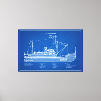 USCG Tender Fir WLM-212 - ABD Canvas Afdruk