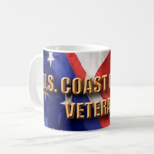 USCG VETERAN MUG (Devant gauche)