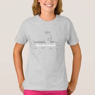 USCG Vuurtoren Tender Amaranth - SBD T-shirt