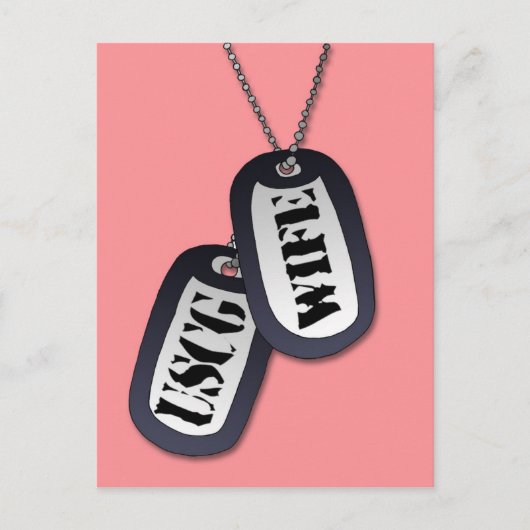 USCG Wife Briefkaart (Voorkant)