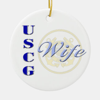 USCG Wife Ornament