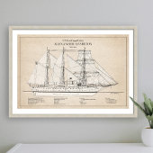 USCGC Alexander Hamilton wix-272 - SBD Foto Afdruk