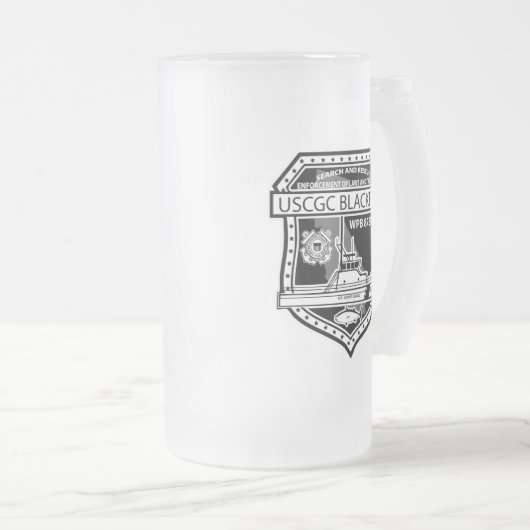 USCGC Blackfin WPB-87317 Matglas Bierpul (Voorkant rechts)