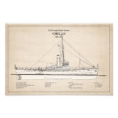 USCGC Chelan - SBD Foto Afdruk (Voorkant)