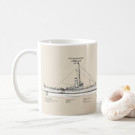 USCGC Chelan - SBD Koffiemok (Met donut)