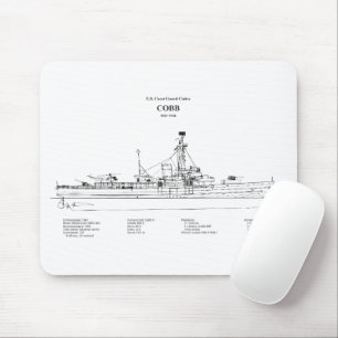 USCGC Cobb wpg-181 - BD Muismat