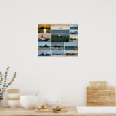 USCGC Cutter Hollyhock WLB-214 Poster (Keuken)