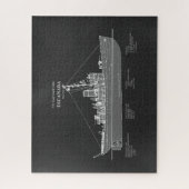 USCGC Escanaba WPC-77 – PD Legpuzzel (Verticaal)