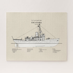 USCGC Escanaba wpc-77 - SBD Legpuzzel