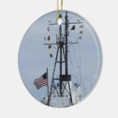 USCGC Ingham Keramisch Ornament (Links)