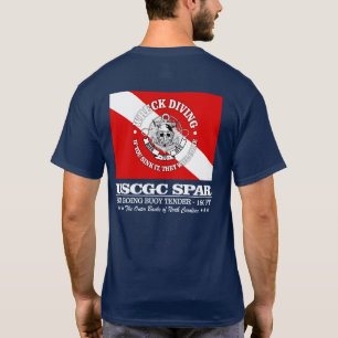 USCGC-spar (beste wrakken) T-shirt