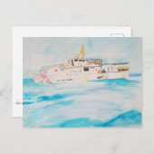 USCGC Tezanos Briefkaart (Voorkant / Achterkant)