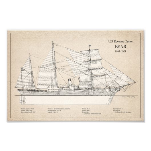 USCGRC USRC BEER - SBD FOTO AFDRUK (Voorkant)