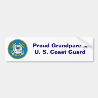 USCGSealcolor, Proud GrandparentU. S. Kustwacht Bumpersticker