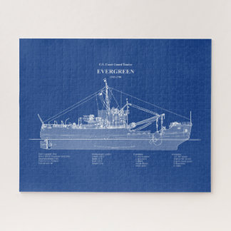 USCGT Evergreen wlb-295 - ABD Legpuzzel