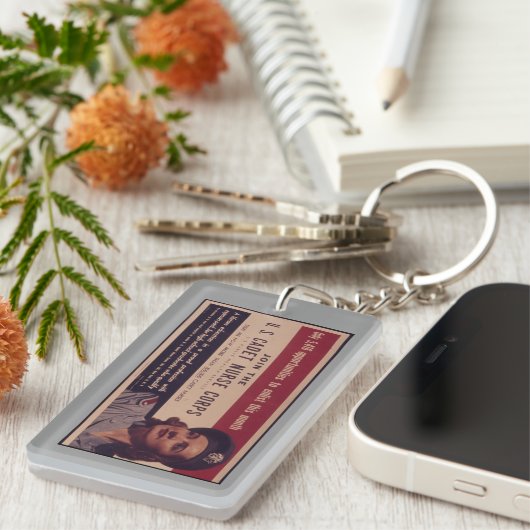 USCNC Sleutelhanger Poster aanwerving (Voorkant Rechts)