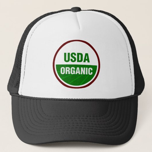 USDA Organic certificate Trucker Pet (Voorkant)