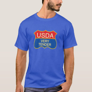 USDA Zeer vaak Logo T-shirt
