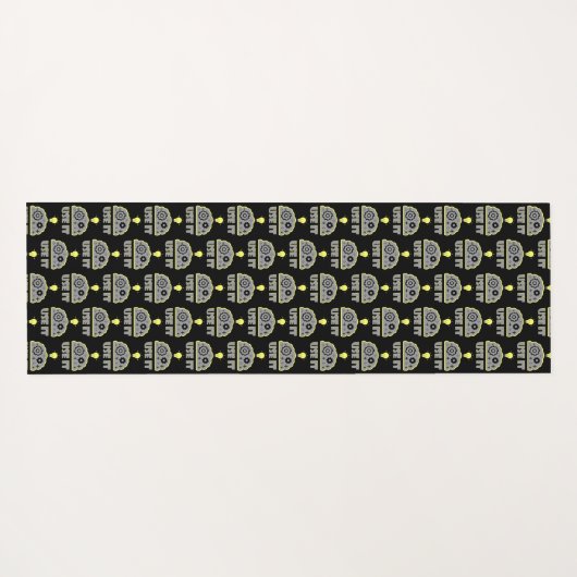 Use your brain yogamat (Achterkant (horizontaal))