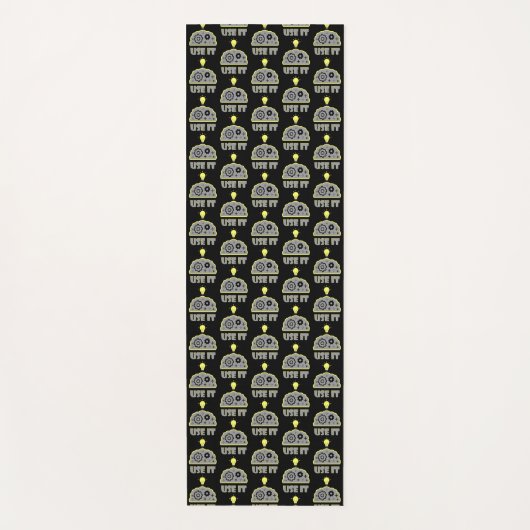 Use your brain yogamat (Voorkant)