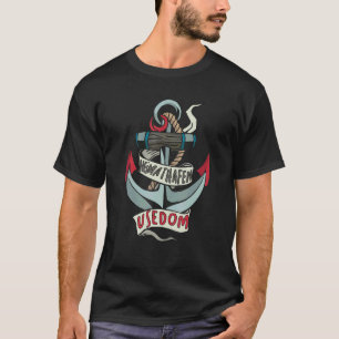 Usedom Mijn Anker Heimathafen Oostzee Toerist Dus T-shirt