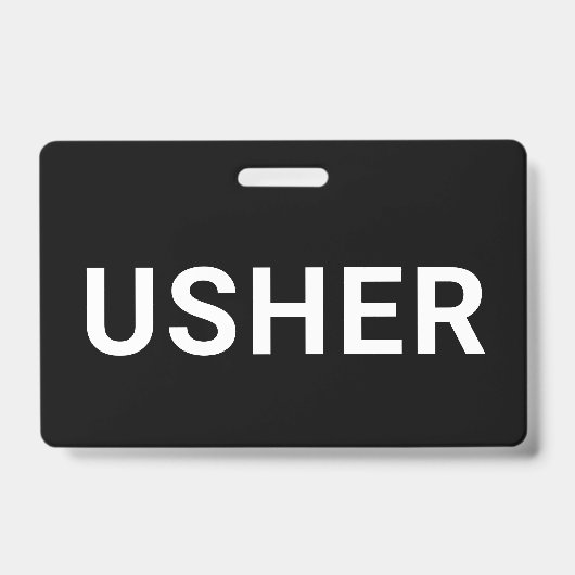 Usher Black Badge (Front)