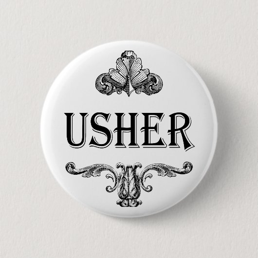 Usher Button (Voorkant)