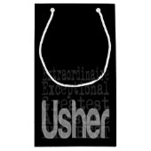 Usher Extraordinaire Klein Cadeauzakje (Achterkant)