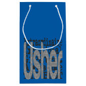 Usher Extraordinaire Klein Cadeauzakje (Achterkant)