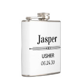 Usher Gepersonaliseerd Heupfles (Rechts)