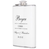 Usher - Gepersonaliseerd Heupfles (Links)