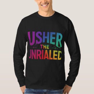 Usher het gegraveerde T-shirt