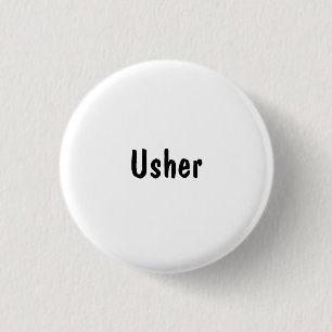 Usher Ronde Button 3,2 Cm