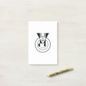 Ushi Ox Post-it - Geometrische dierenriem Post-it® Notes (Op bureau)