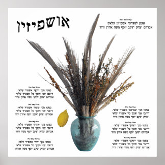 Ushpizin & Arba Minim Poster