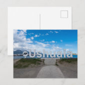 Ushuaia-teken Briefkaart (Voorkant / Achterkant)