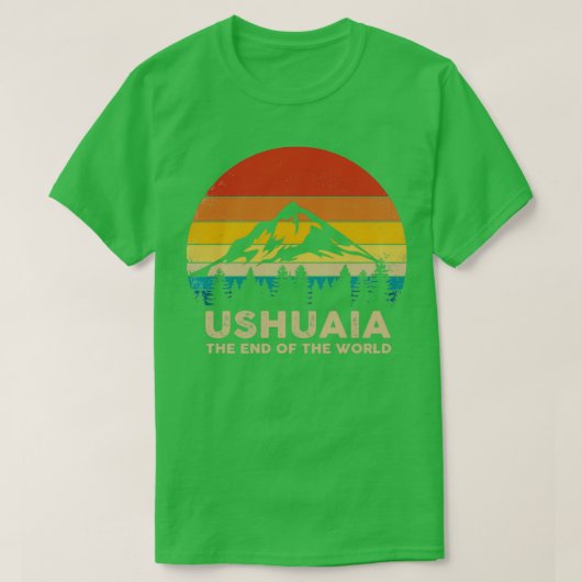 Ushuaia Trip Souvenir T-shirt (Design voorkant)