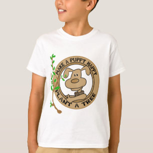 Usine de chiot T-shirts et cadeaux d'un arbre