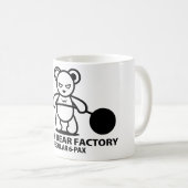 Usine de l'ours de gomme 03 Mug de café (Devant droit)