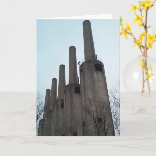 Usine de munitions de Gopher Cartes d'anniversaire (Fleur jaune)